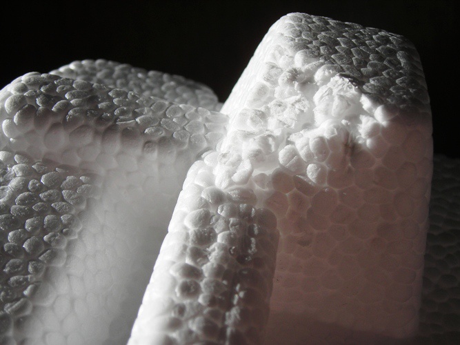 How to plaster foam