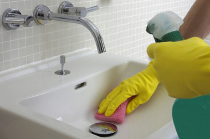 Take care of clean plumbing.