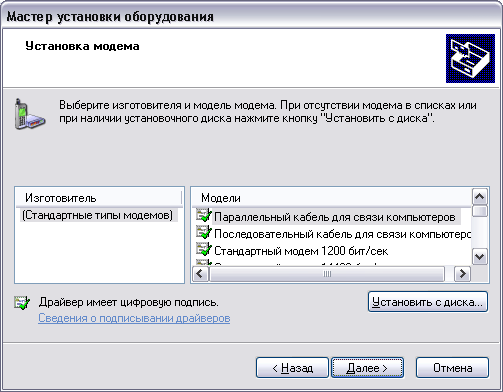 Uninstall and install the modem drivers