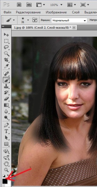 How to make hair in photoshop