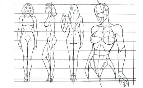 How to draw human proportion
