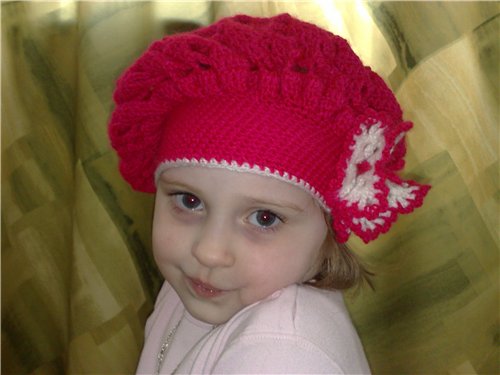How to knit baby beret crochet