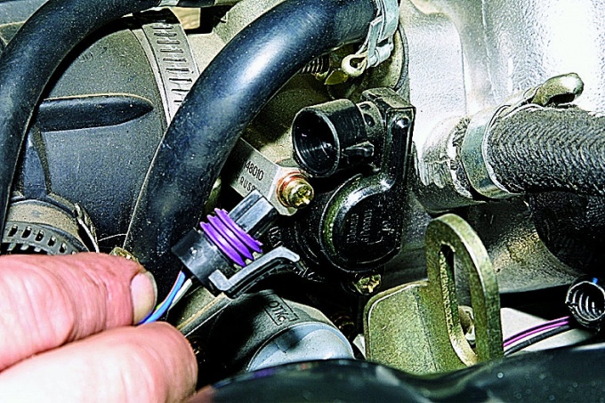 How to check sensor throttle position