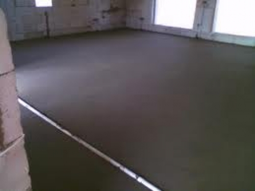 Как сделать бетонный пол дома