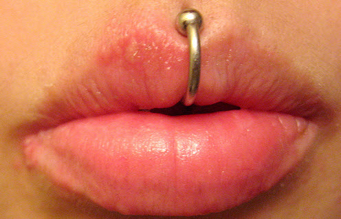 How to pierce your lip