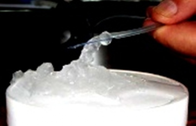 Как сделать жидкий лед дома