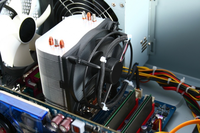 How to lubricate the power supply fan
