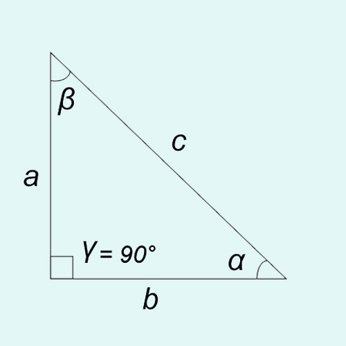 Как найти угол прямого треугольника