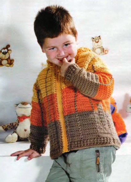 How to knit a sweater for the boy