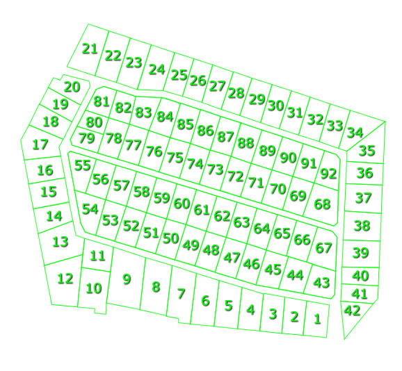 How to find a plot cadastral number