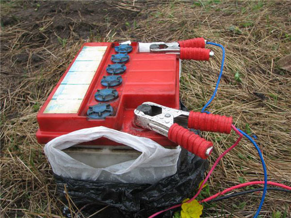 How to open <strong>machine</strong> if the battery is empty