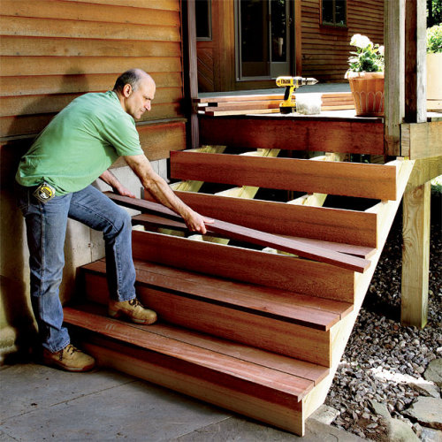 How to build stairs on <strong>the country</strong>