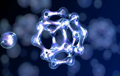 Молекулы структурированной воды отличаются от молекул простой воды. 