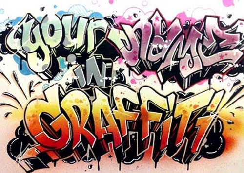 How to write <b><em>letters</em> graffiti</b>