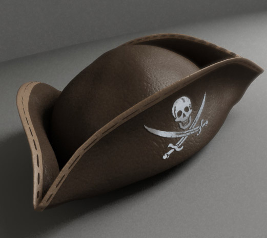 How to make a pirate Tricorn
