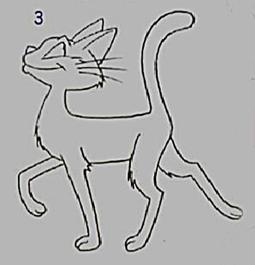 Как нарисовать мультяшных <strong>котов</strong>