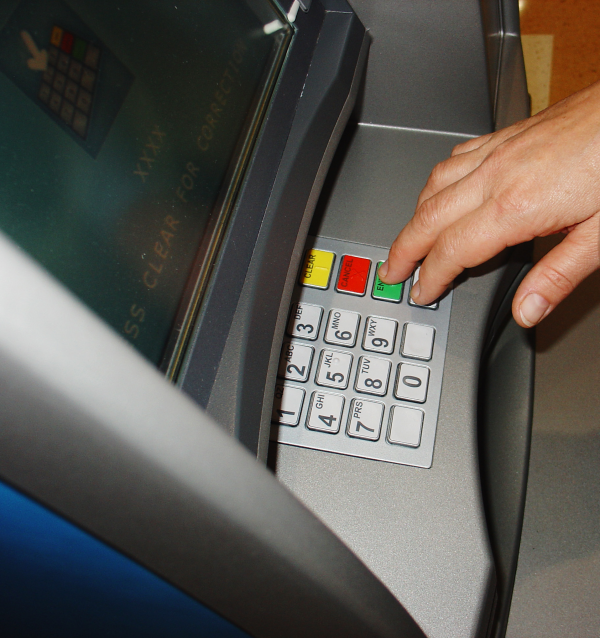 How to put money on the card via ATM
