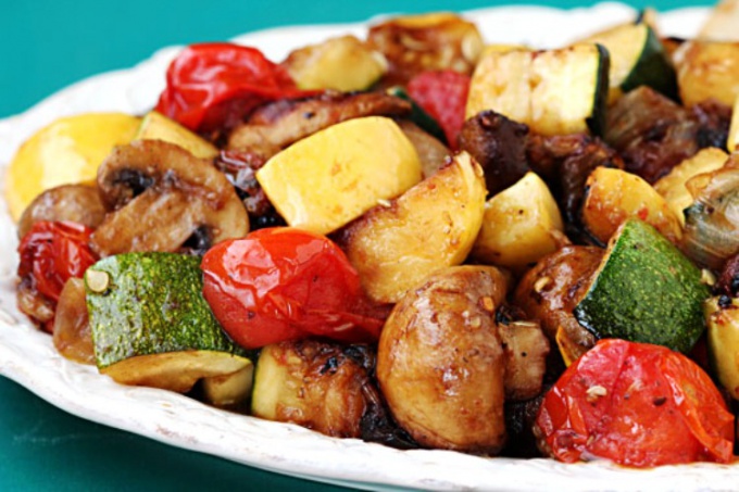 How to cook grilled vegetables