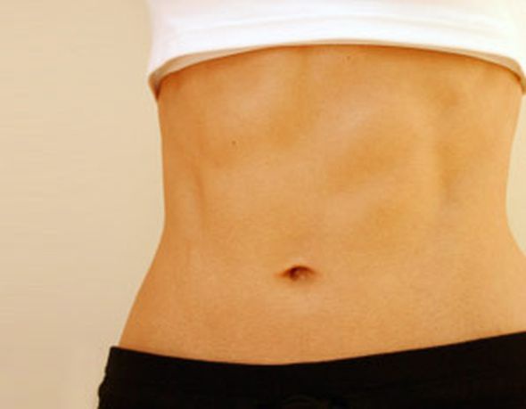 How to clean up a little tummy