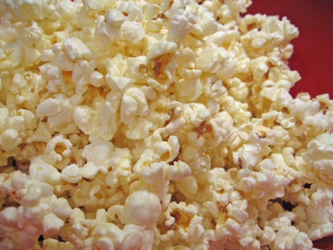How to cook sweet popcorn