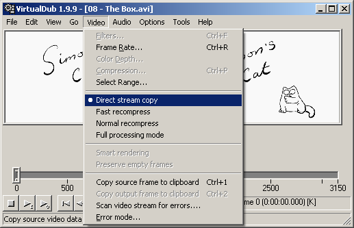 How to change the <b>frequency</b> <strong>frames</strong>