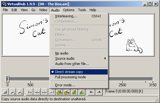 How to change the <b>frequency</b> <strong>frames</strong>