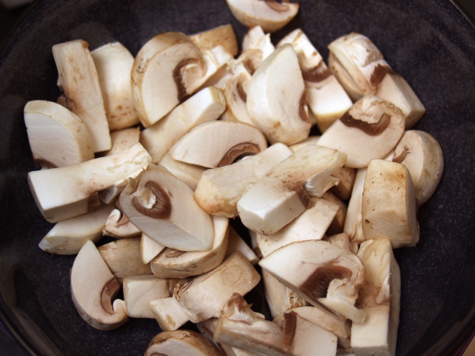 How to cook mushroom julienne