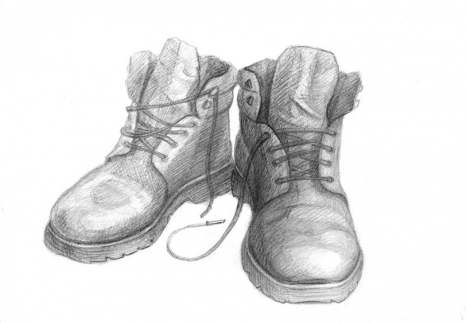 How to draw shoes