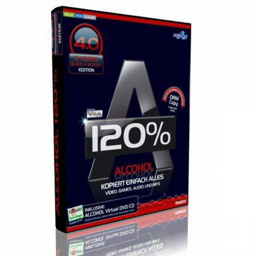 Alcohol 120 как смонтировать образ