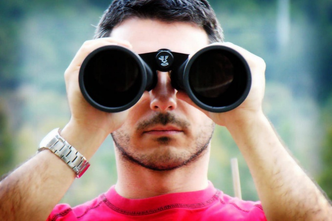 How to set binoculars