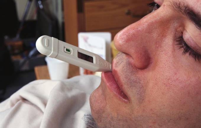 How to measure temperature in the mouth