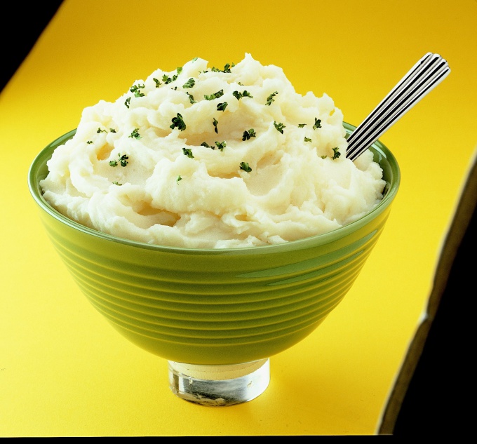 How to cook mashed potatoes for a child