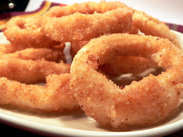 How to cook squid rings in batter