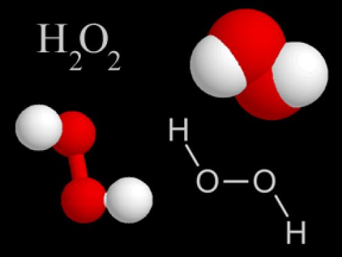 How to prepare a solution of hydrogen peroxide