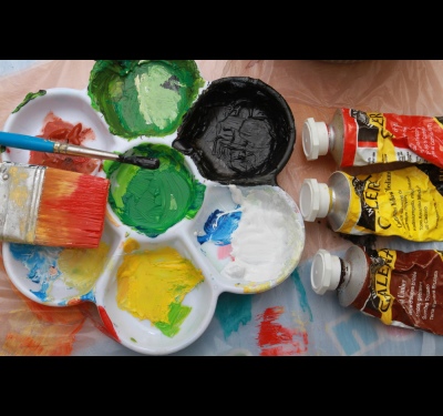 How to dry oil paint