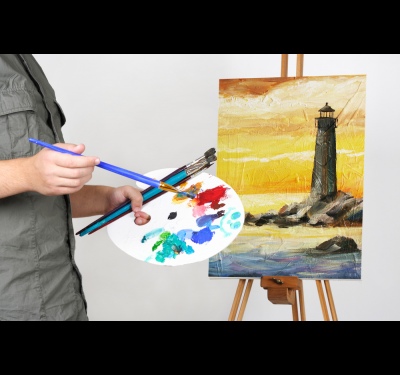 How to dry oil paint