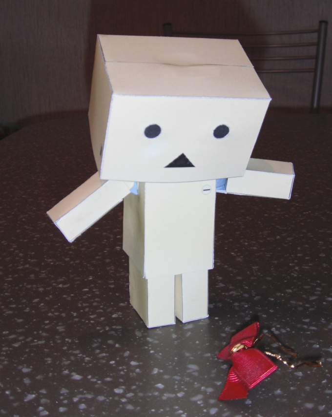Как сделать робота из картона