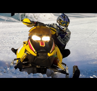 Как сделать снегоход из мотоцикла