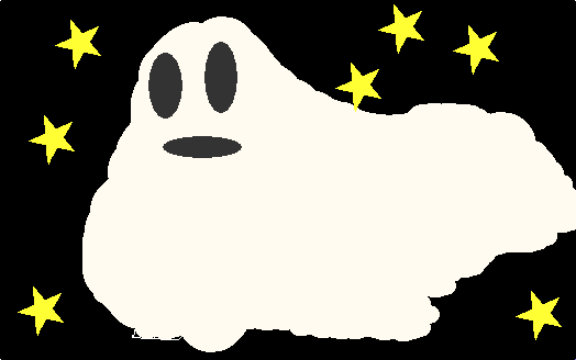 Как нарисовать призрака