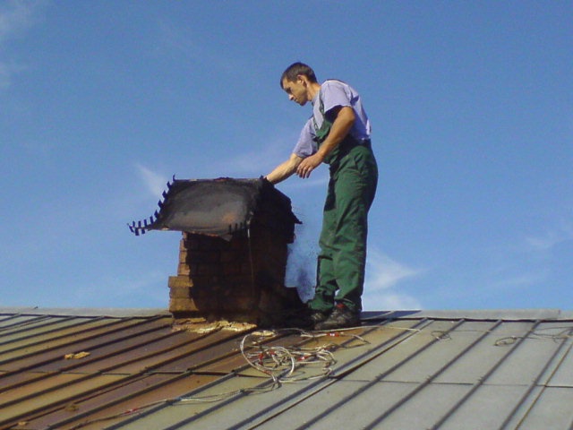 How to insulate a chimney