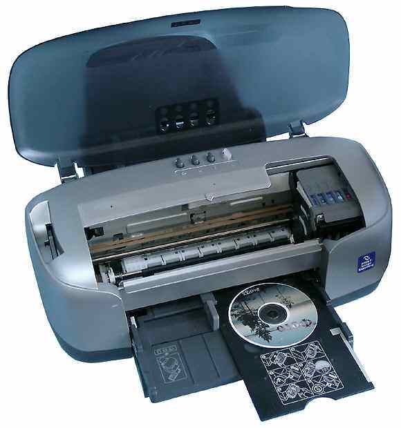 Как печатать принтером на диске