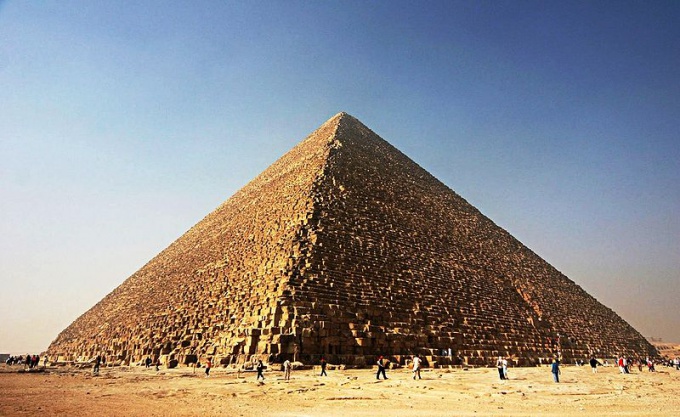 Как построить пирамиду Хеопса