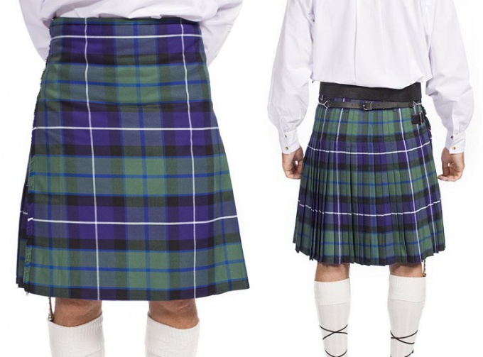 Как сшить юбку-шотландку