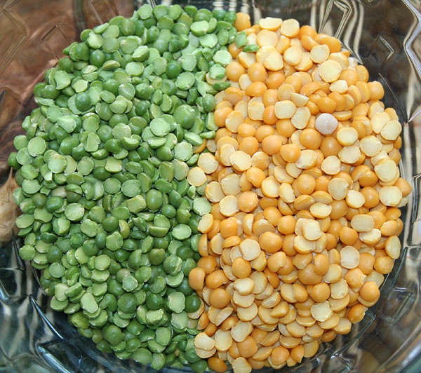 How to prepare peas for soup