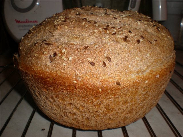 Как выпекается хлеб с отрубями