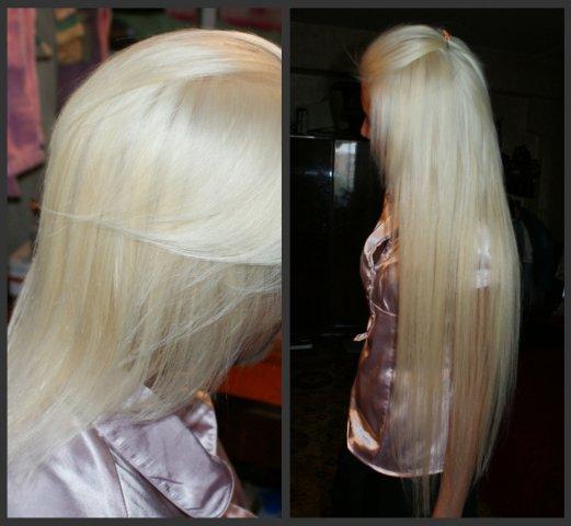 How to dye hair extensions