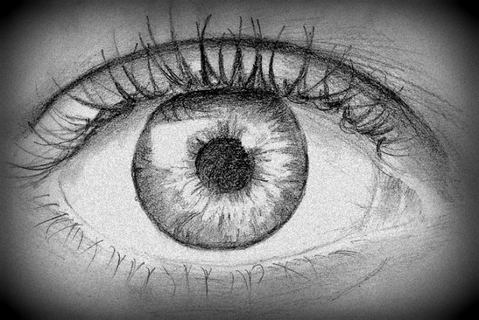 Как нарисовать человеческий глаз