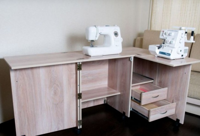 How to make a table for sewing machines