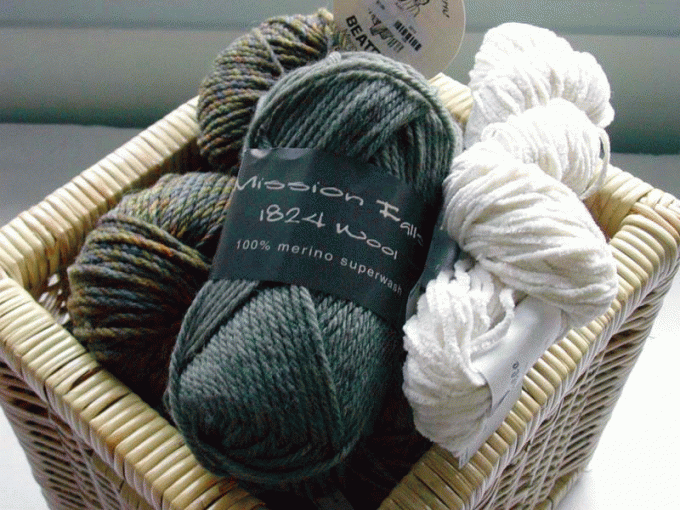 How to knit the yoke crochet