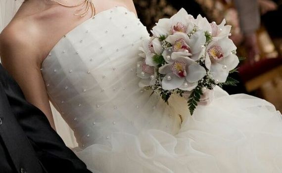 Как отпаривать свадебное платье